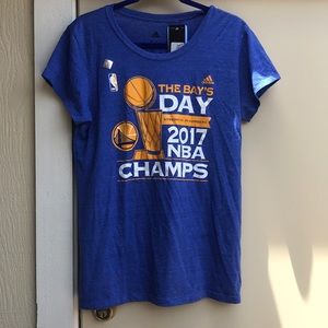GOLDEN STATE WARRIORS 2017 championship shirt - SIZE XL NWT